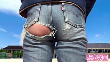 Am I a pervert in torn jeans showing off my boots at secret academy?  