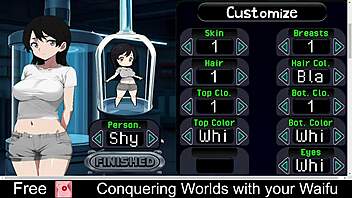 Conquering worlds with your waifu in anime game