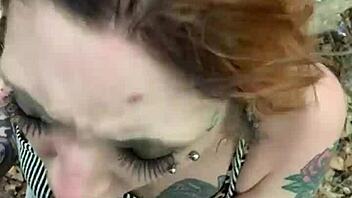 hey, we got caught banging in the park as i finished inside her