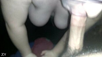 Real amateur mmf glory hole play!