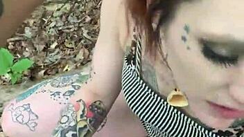 hey, we got caught banging in the park as i finished inside her