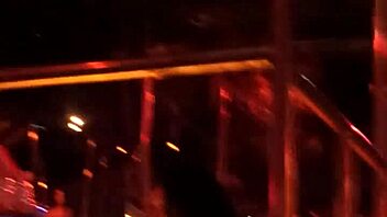 Frankie Strips in Hot Stockings and Heels