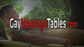 Gay Masseur Performs Oral On Twink's Ass Then Rides Him