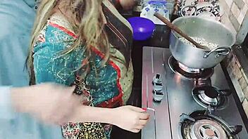 indian wife cooked while husband took her backdoor