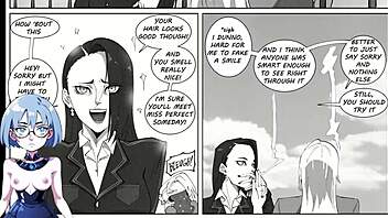 Girls night out turns into futanari hentai fun?