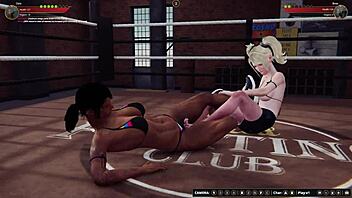 dela vs bree naked fighter 3d, theyre so rough i cant handel it