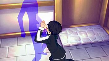 Gay porn in 3D featuring Sword Art Online's Kirito