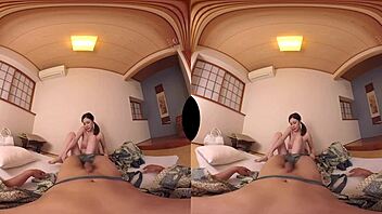 Asian girls at sleepover party.