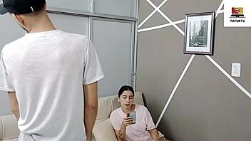 Stepfather Fucks Me After Finding Dildo Masturbation