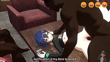 I stroke to these Blacked anime girls giving jerk off instructions