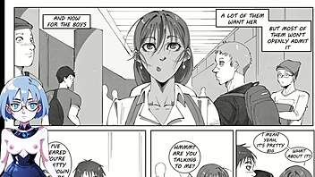 Girls night out turns into futanari hentai fun?