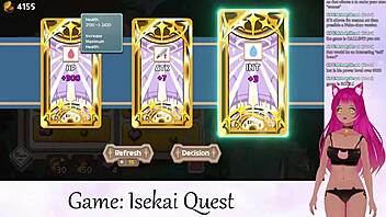 Vtuber lewdneko plays isekai quest part 2 😘