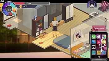 Ntraholic Wife Caught Chatting By Husband Faces Gangbang In Hentai Game Part 4