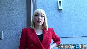 Hardcore POV action with Lily Labeau in stockings