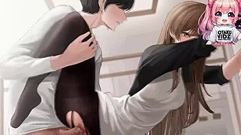 Sexy Vampires Getting Fucked In Stockings!