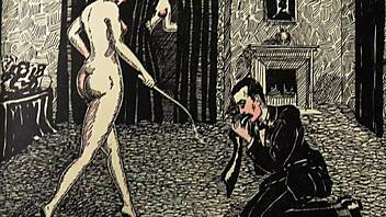 vintage erotic drawings from retro anime hentai comics