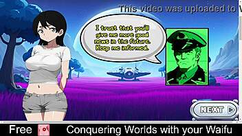 Conquering worlds with your waifu in anime game