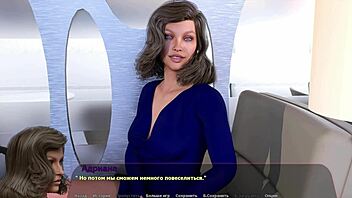 Haley’s story continues with a hot cowgirl sex scene in a video game