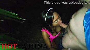 swallowing stranger's cum in public medellin