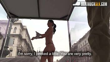 Hot Vicky Love Fucks The Masseur While Her Husband Waits Outside