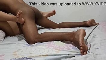 A latin couple fucks hard in reality video