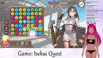 Vtuber lewdneko plays isekai quest part 2 😘
