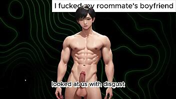 Straight guy’s roommate seduces his straight boyfriend and gives him a big dick sucking surprise