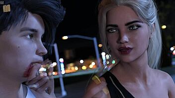 Blonde 3D Cartoon Girl Explores Erotic Game Adventures