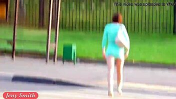 jeny smith rocking a see-through dress in public
