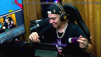 long haired latina in sheer red outdoor casting