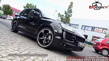 Funny real sex meet with German slut and user