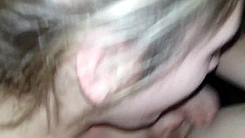 Does Keisha give blowjob to monster cock?