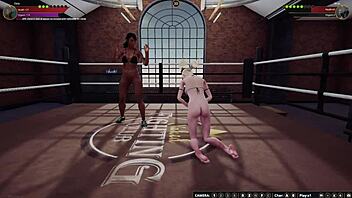 dela vs bree naked fighter 3d, theyre so rough i cant handel it