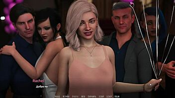 In this gameplay, you become a rock star on a yacht with sexy adventures and big tits