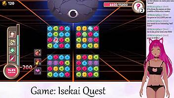 Vtuber lewdneko plays isekai quest part 2 😘