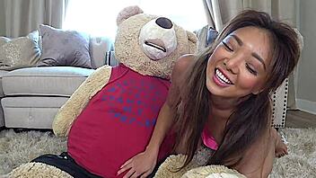 NAUGHTY ASIAN TEEN 18+ WITH MONSTER COCK