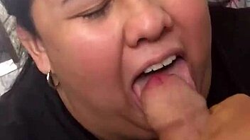 Those asian lips sucking my uncut cock