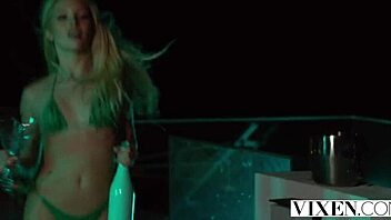 Vixen BFFs Ashby Winter and Bella Spark Ignite Wild Threesome