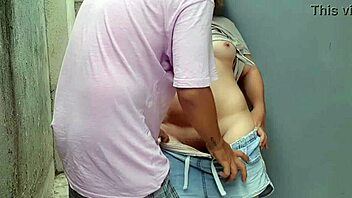 I fucked my step sister-in-law outdoor real quick