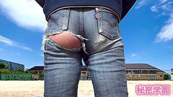 Am I a pervert in torn jeans showing off my boots at secret academy?  