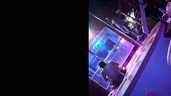 Dancing at the night club in Ecuador.