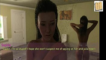 a wife and stepmother in wild cartoon action