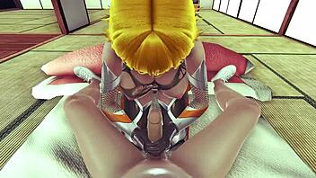 Sakura Igawa gets cunnilingus until cum then fucked in missionary!