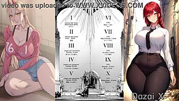 I watch Makima and Denji in Chainsaw Man anime.