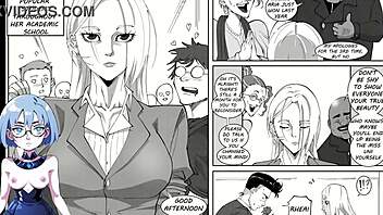 Girls night out turns into futanari hentai fun?