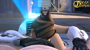 3D porn game with Overwatch characters