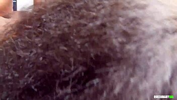 Take Off the Condom and Creampie My Big Black Pussy