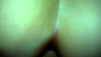 Fucking and gaping my wife's ass homemade