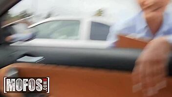 horny babe annie reis lured jordi into underpass for deep pussy fucking