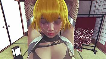 Sakura Igawa gets cunnilingus until cum then fucked in missionary!